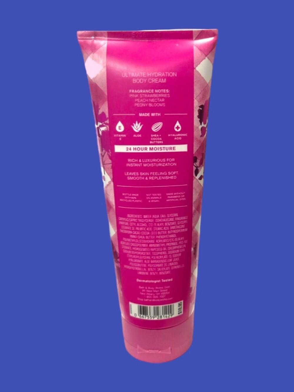 Bath & Body Works Ladie's Gingham Gorgeous Pink Body Wash & Body Cream - Picture 6 of 14